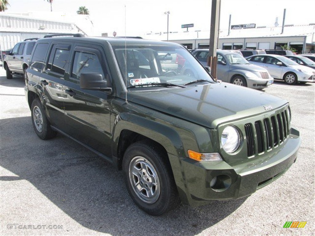 2007 Patriot Sport - Jeep Green Metallic / Pastel Slate Gray photo #2