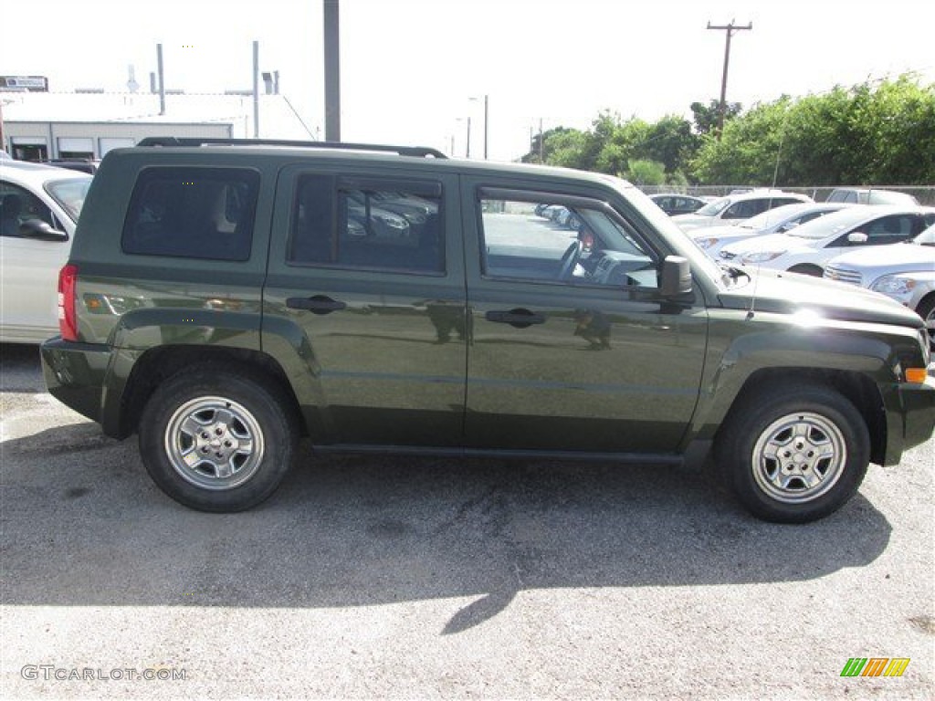 2007 Patriot Sport - Jeep Green Metallic / Pastel Slate Gray photo #5