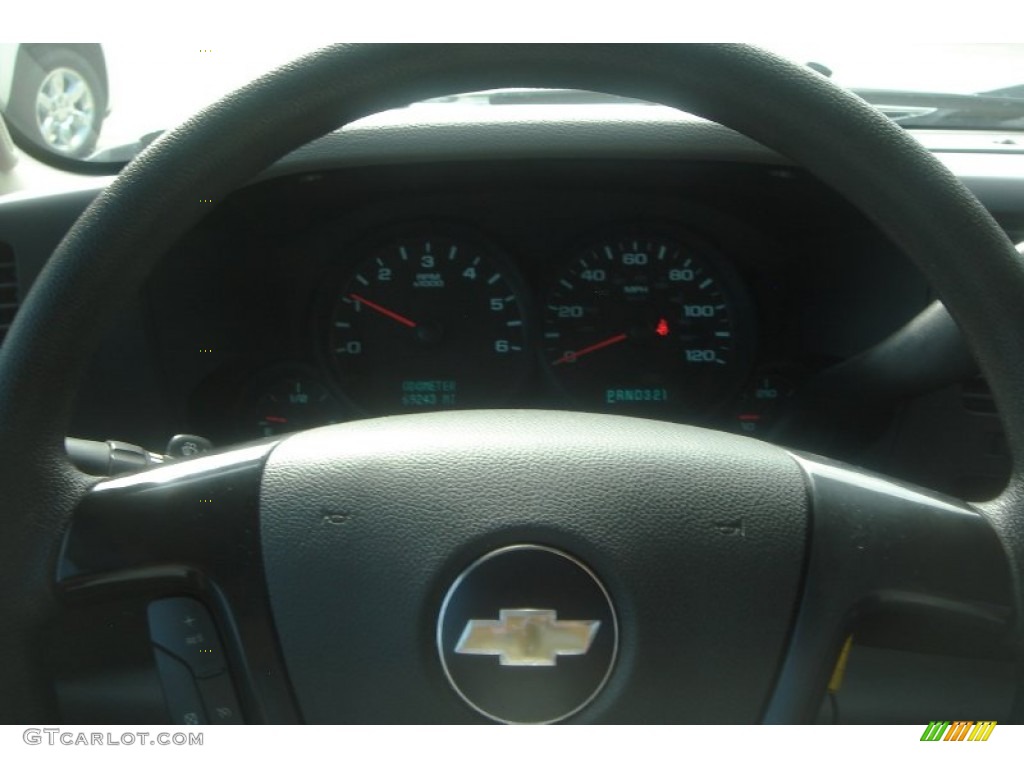 2008 Silverado 1500 LS Regular Cab 4x4 - Black / Dark Titanium photo #33