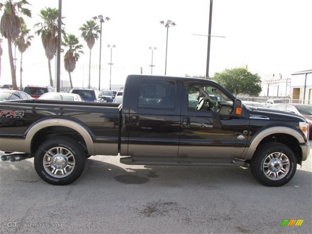 2014 F250 Super Duty King Ranch Crew Cab 4x4 - Kodiak Brown Metallic / King Ranch Chaparral Leather/Adobe Trim photo #7