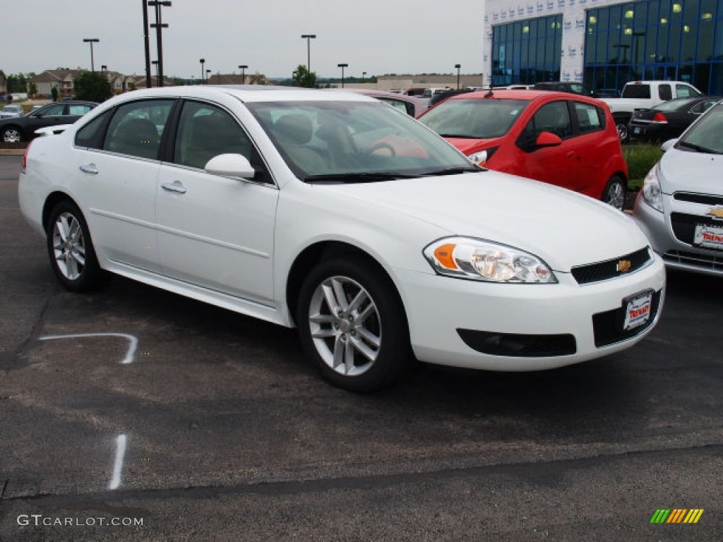 2013 Impala LTZ - Summit White / Neutral photo #2