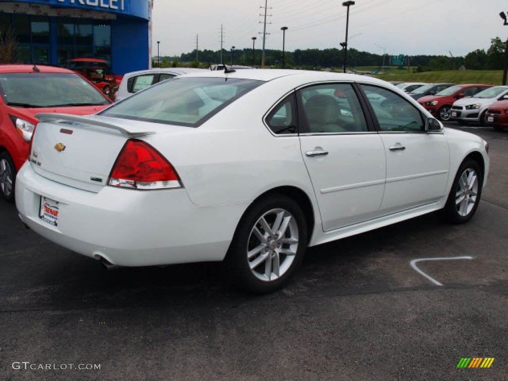 2013 Impala LTZ - Summit White / Neutral photo #3