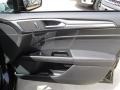 Charcoal Black 2014 Ford Fusion Hybrid Titanium Door Panel