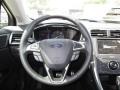 Charcoal Black 2014 Ford Fusion Hybrid Titanium Steering Wheel