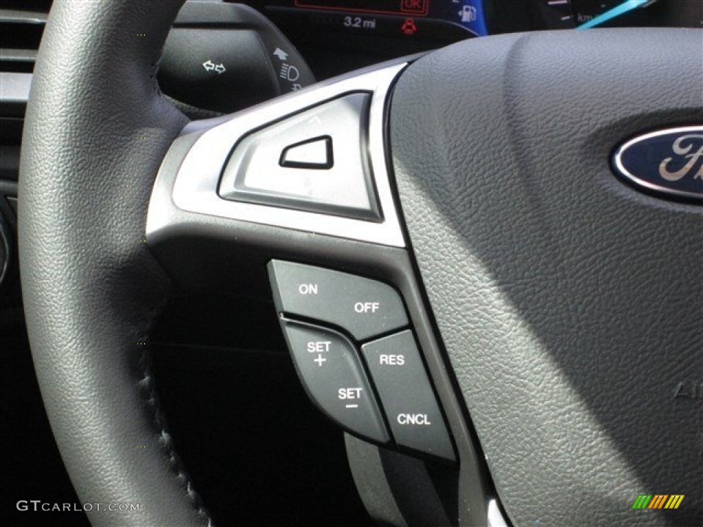 2014 Ford Fusion Hybrid Titanium Controls Photo #84468113