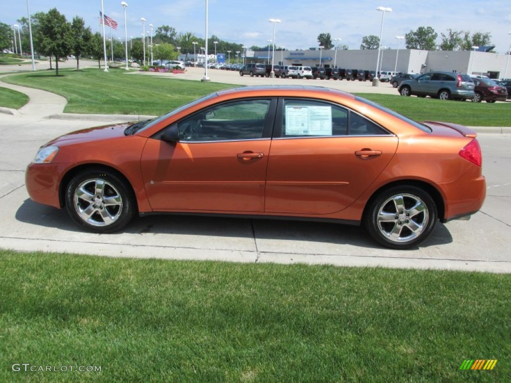 Fusion Orange Metallic 2006 Pontiac G6 GT Sedan Exterior Photo #84468200