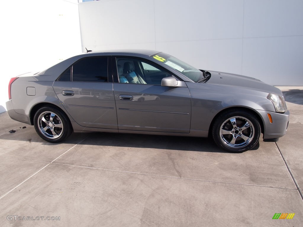 2005 CTS Sedan - Silver Smoke / Light Gray/Ebony photo #3