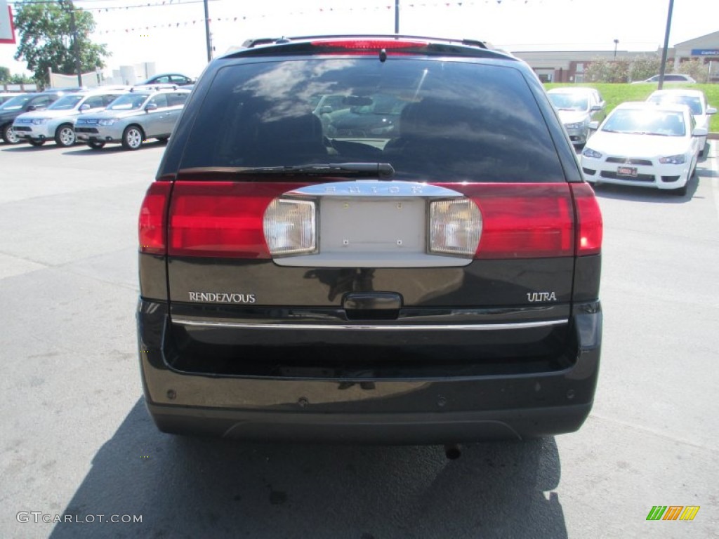 2004 Rendezvous Ultra AWD - Black / Light Gray photo #6