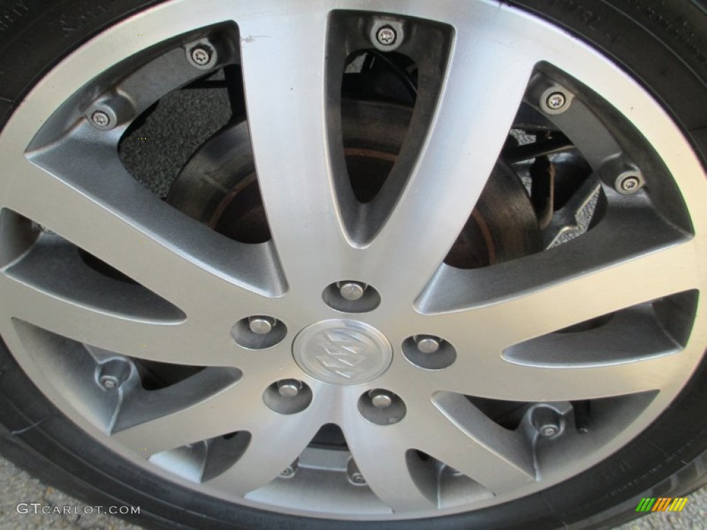 2004 Rendezvous Ultra AWD - Black / Light Gray photo #29