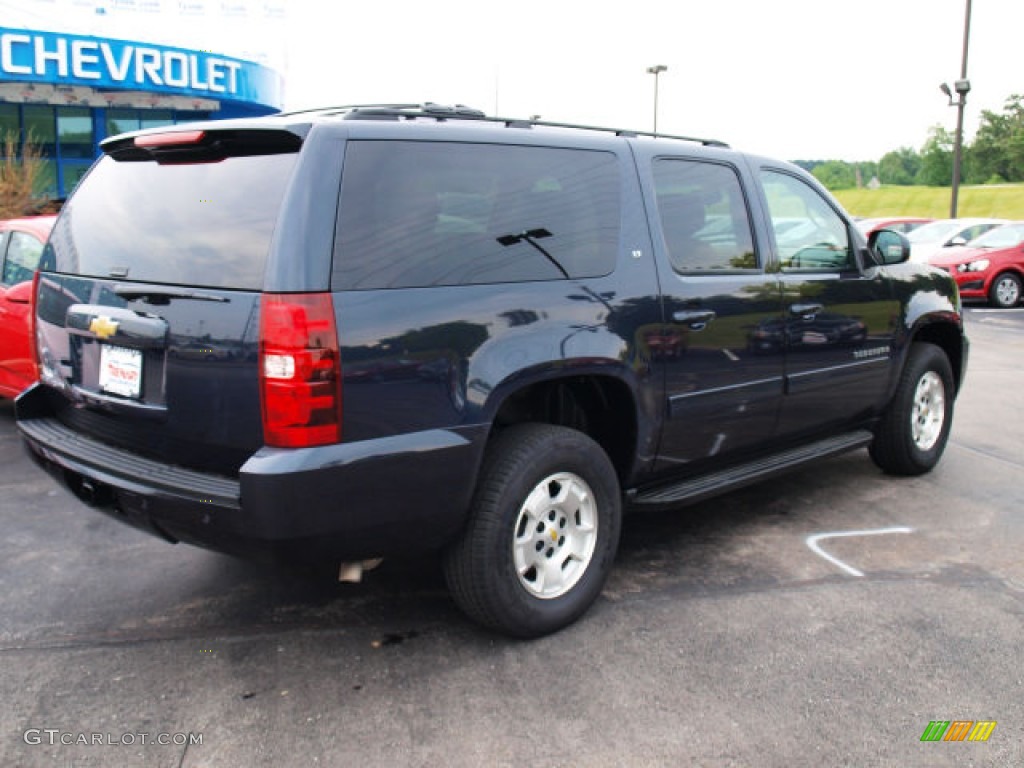 2013 Suburban LT 4x4 - Blue Ray Metallic / Ebony photo #3