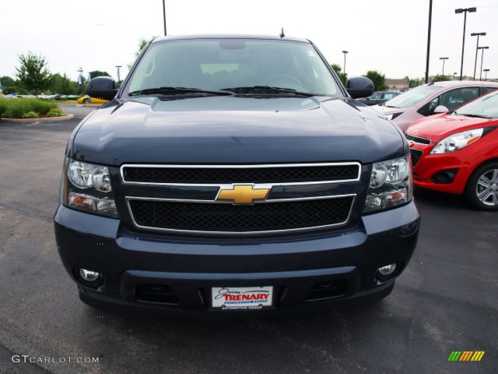 2013 Suburban LT 4x4 - Blue Ray Metallic / Ebony photo #8