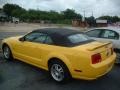 2006 Screaming Yellow Ford Mustang GT Premium Convertible  photo #13