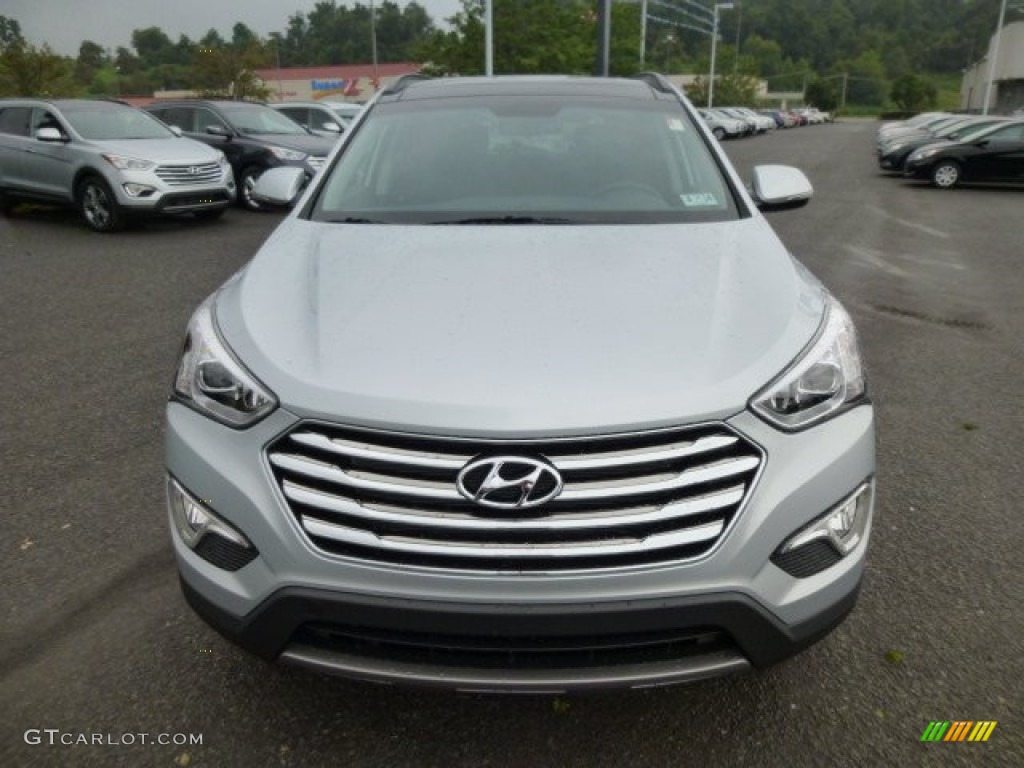 2013 Santa Fe Limited AWD - Circuit Silver / Black photo #2