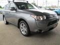 2014 Mercury Gray Metallic Mitsubishi Outlander SE S-AWC  photo #1