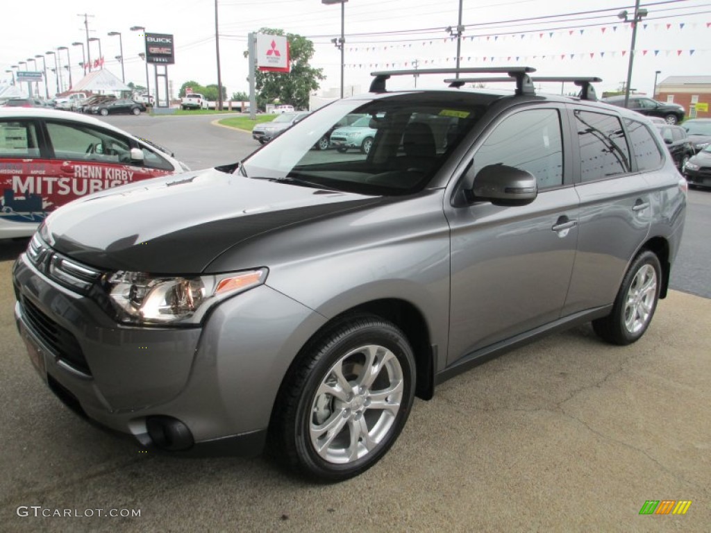 Mercury Gray Metallic 2014 Mitsubishi Outlander SE S-AWC Exterior Photo #84470303