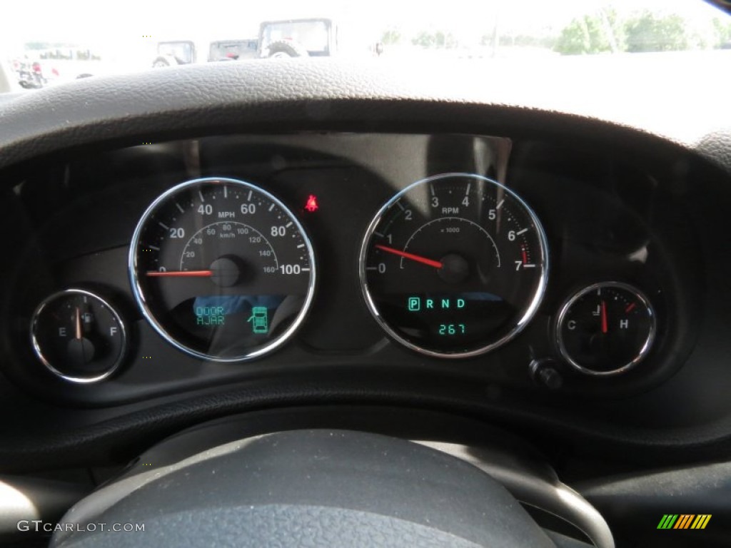 2014 Jeep Wrangler Unlimited Sport S 4x4 Gauges Photos