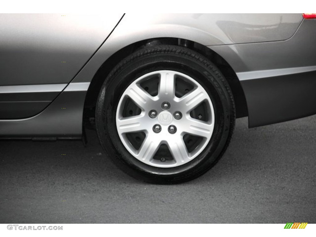 2010 Civic LX Sedan - Polished Metal Metallic / Gray photo #29