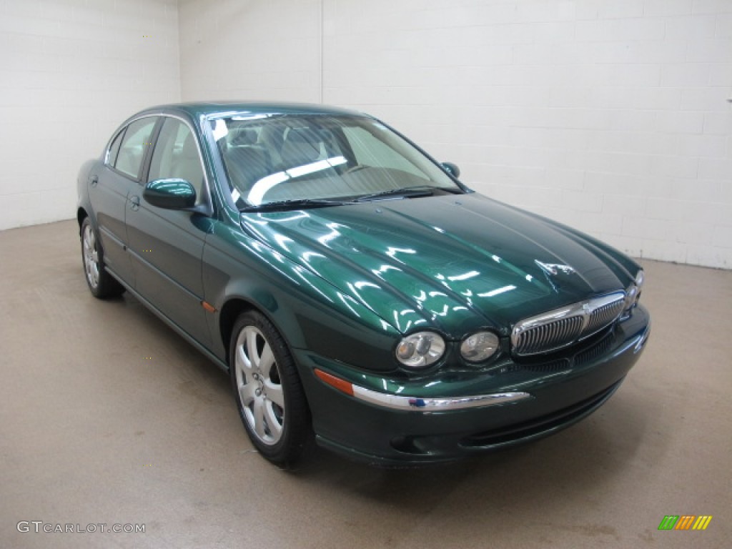 2005 X-Type 3.0 - British Racing Green / Ivory photo #1