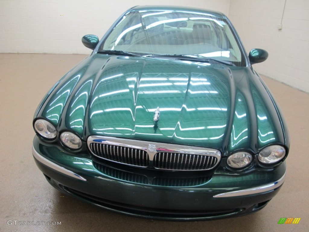 2005 X-Type 3.0 - British Racing Green / Ivory photo #2