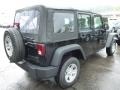 Black 2014 Jeep Wrangler Unlimited Sport 4x4 Exterior