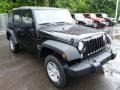 Black 2014 Jeep Wrangler Unlimited Sport 4x4 Exterior