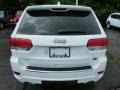 2014 Bright White Jeep Grand Cherokee Overland 4x4  photo #4