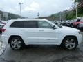 2014 Bright White Jeep Grand Cherokee Overland 4x4  photo #6