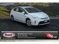 2013 Blizzard White Pearl Toyota Prius Four Hybrid  photo #1