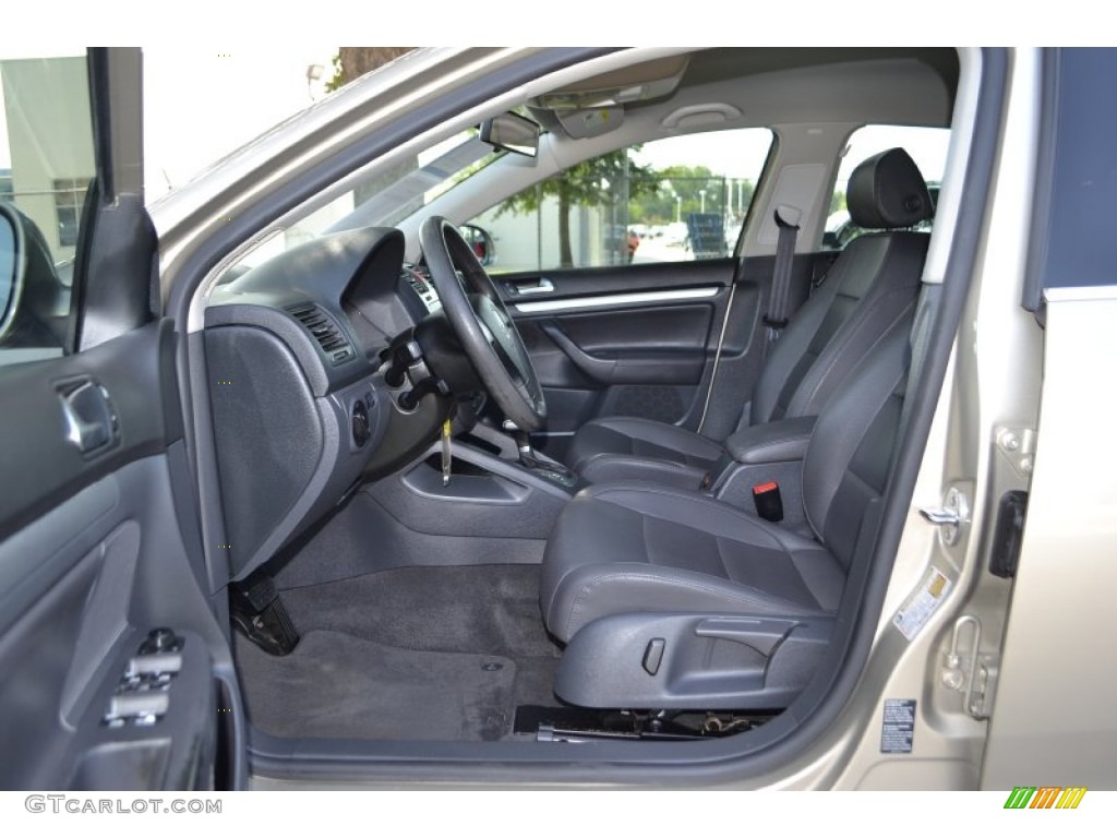 2006 Jetta 2.5 Sedan - Wheat Beige Metallic / Anthracite Black photo #9