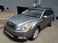 2011 Steel Silver Metallic Subaru Outback 2.5i Limited Wagon  photo #3