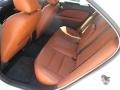 2011 Ford Fusion Ginger Leather Interior Rear Seat Photo
