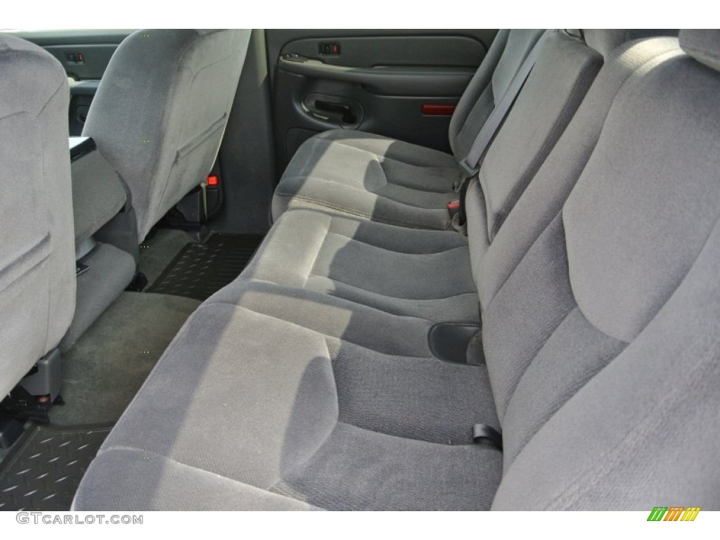 2006 Sierra 1500 SL Crew Cab 4x4 - Stealth Gray Metallic / Dark Pewter photo #16
