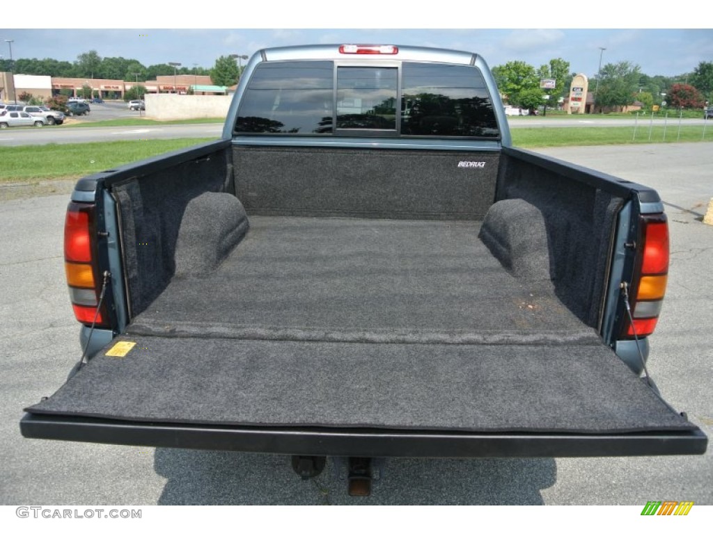 2006 Sierra 1500 SL Crew Cab 4x4 - Stealth Gray Metallic / Dark Pewter photo #17