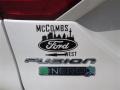 2013 White Platinum Metallic Tri-coat Ford Fusion Energi Titanium  photo #6