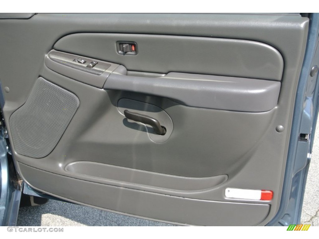 2006 Sierra 1500 SL Crew Cab 4x4 - Stealth Gray Metallic / Dark Pewter photo #19