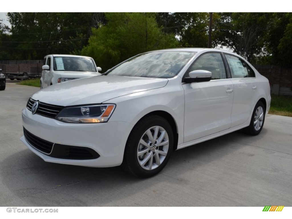 Pure White 2014 Volkswagen Jetta SE Sedan Exterior Photo #84474881