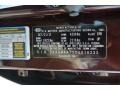 IRR: Dark Cherry 2012 Kia Optima LX Color Code