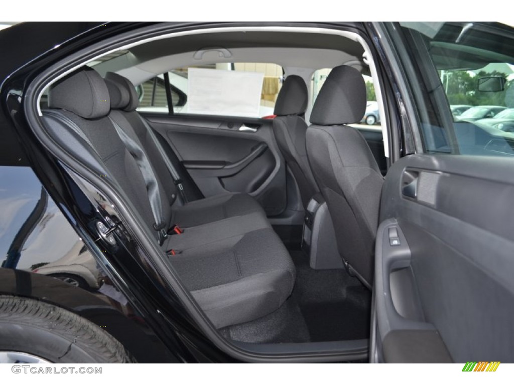 Titan Black Interior 2014 Volkswagen Jetta S Sedan Photo #84475145