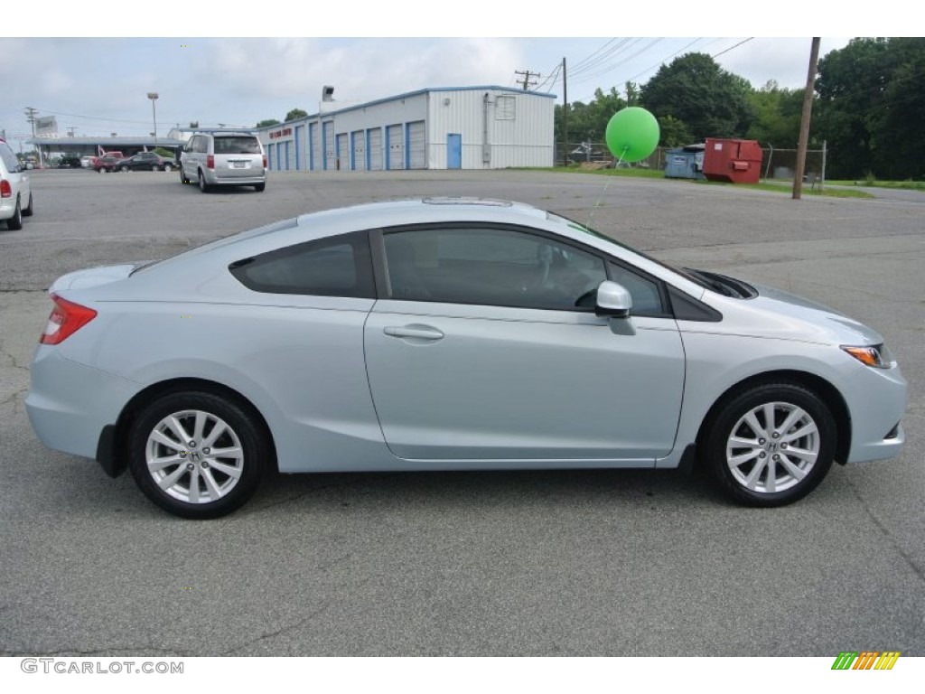 Cool Mist Metallic 2012 Honda Civic EX Coupe Exterior Photo #84475271