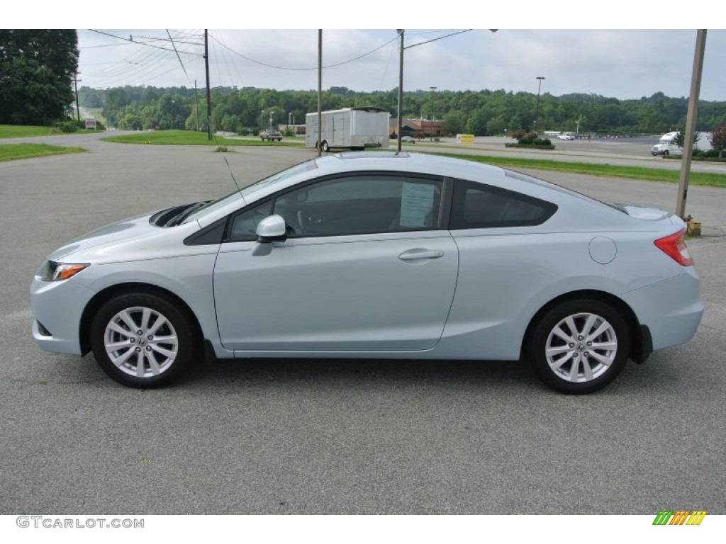 Cool Mist Metallic 2012 Honda Civic EX Coupe Exterior Photo #84475331