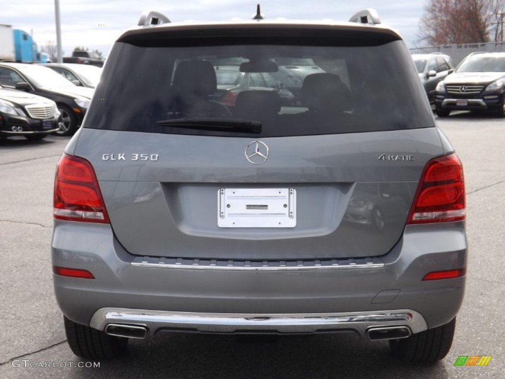 2013 GLK 350 4Matic - Palladium Silver Metallic / Black photo #4