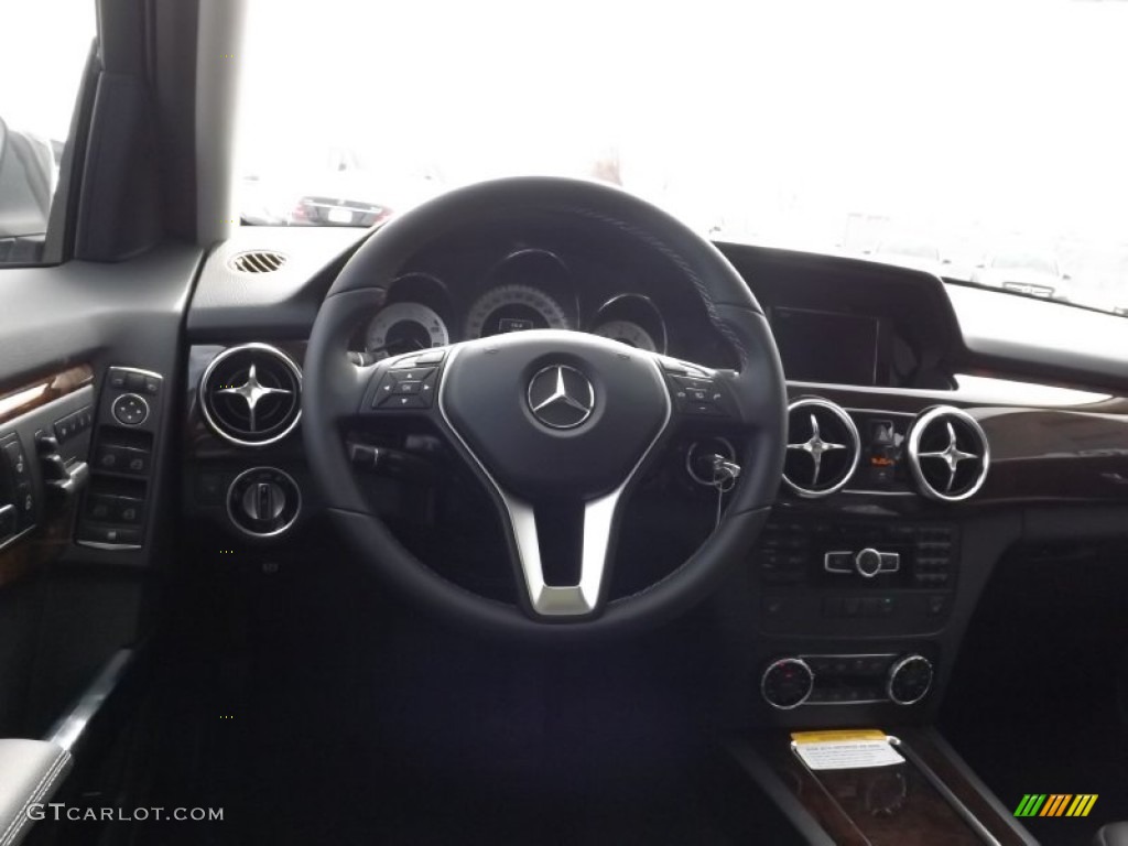 2013 GLK 350 4Matic - Palladium Silver Metallic / Black photo #7