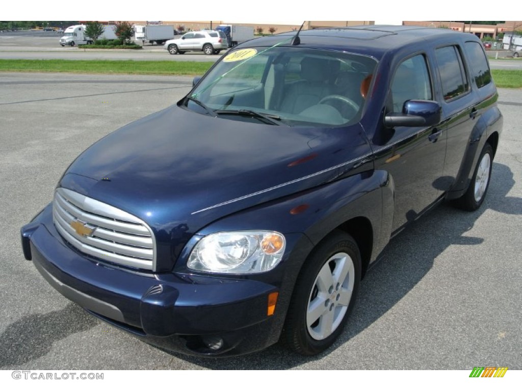 Imperial Blue Metallic 2011 Chevrolet HHR LT Exterior Photo #84476078