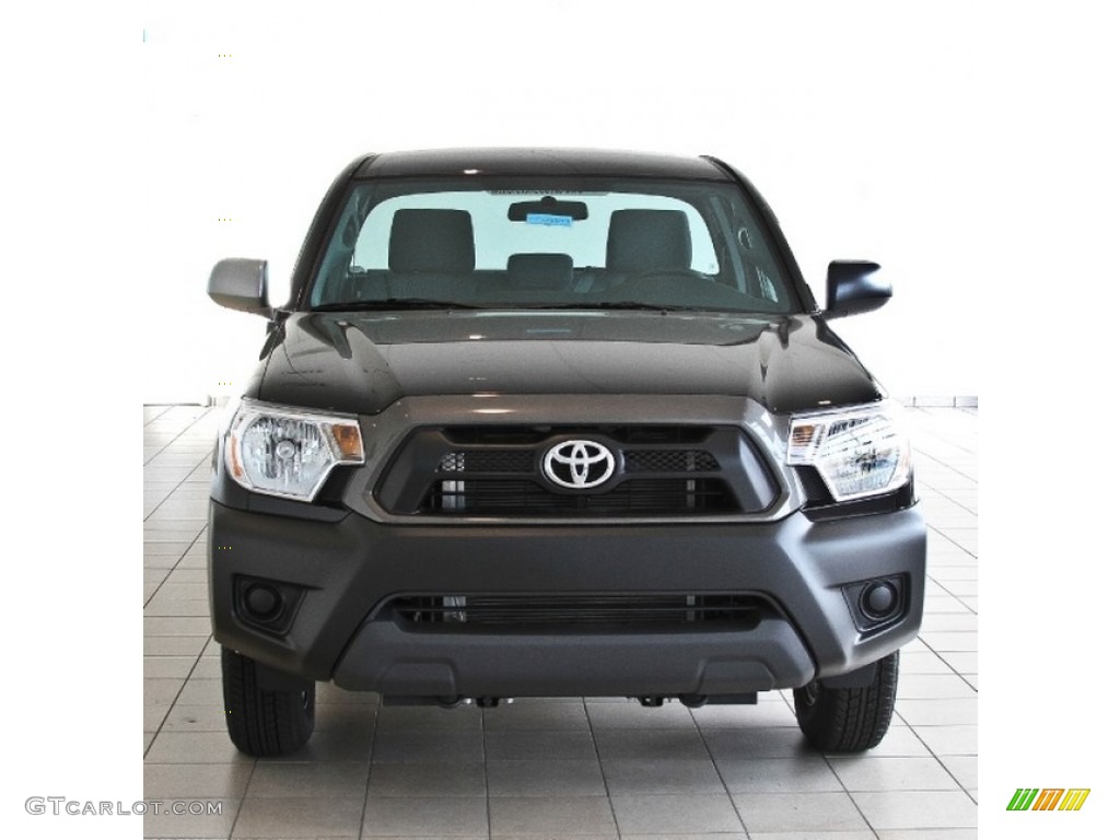 Black 2013 Toyota Tacoma Regular Cab Exterior Photo #84476315
