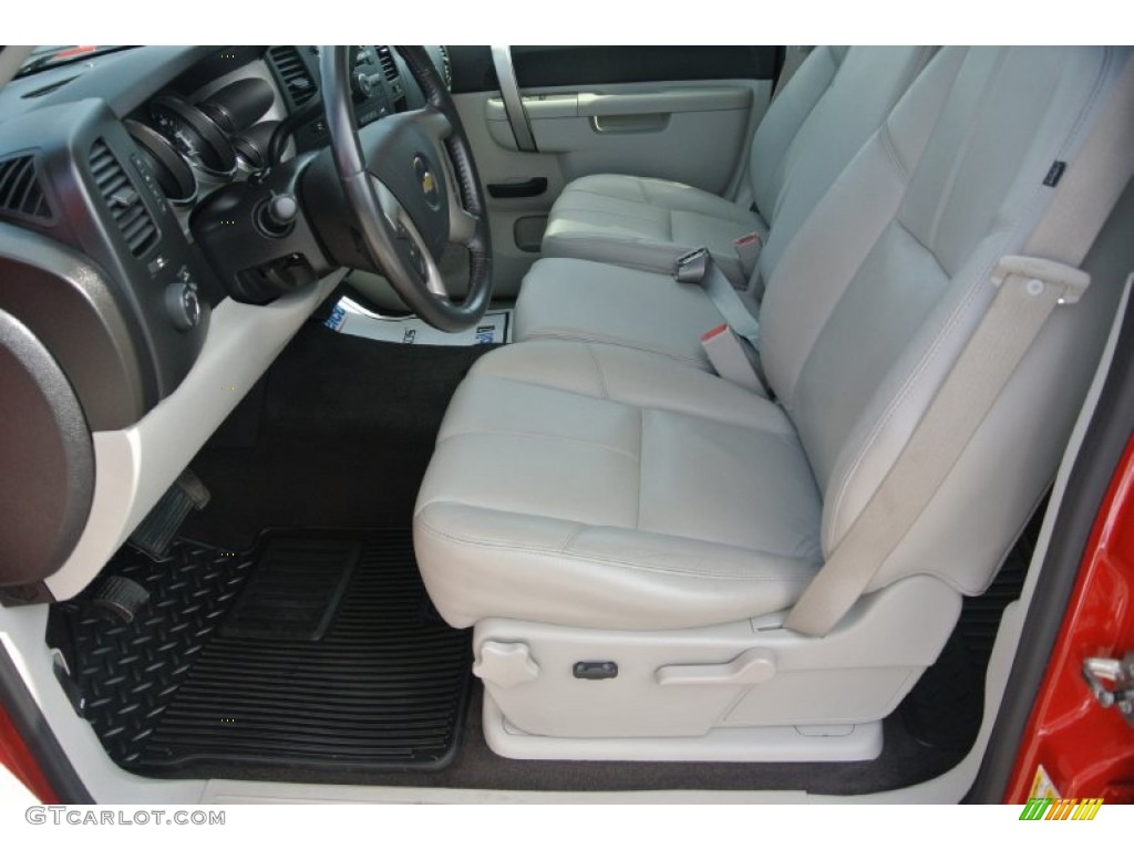 Light Titanium/Ebony Interior 2011 Chevrolet Silverado 1500 LT Crew Cab 4x4 Photo #84476525