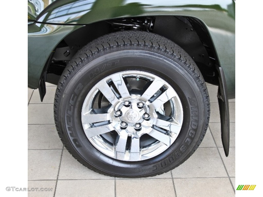 2013 Tacoma V6 SR5 Double Cab 4x4 - Spruce Green Mica / Graphite photo #6