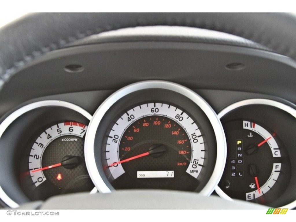 2013 Tacoma V6 SR5 Double Cab 4x4 - Spruce Green Mica / Graphite photo #10