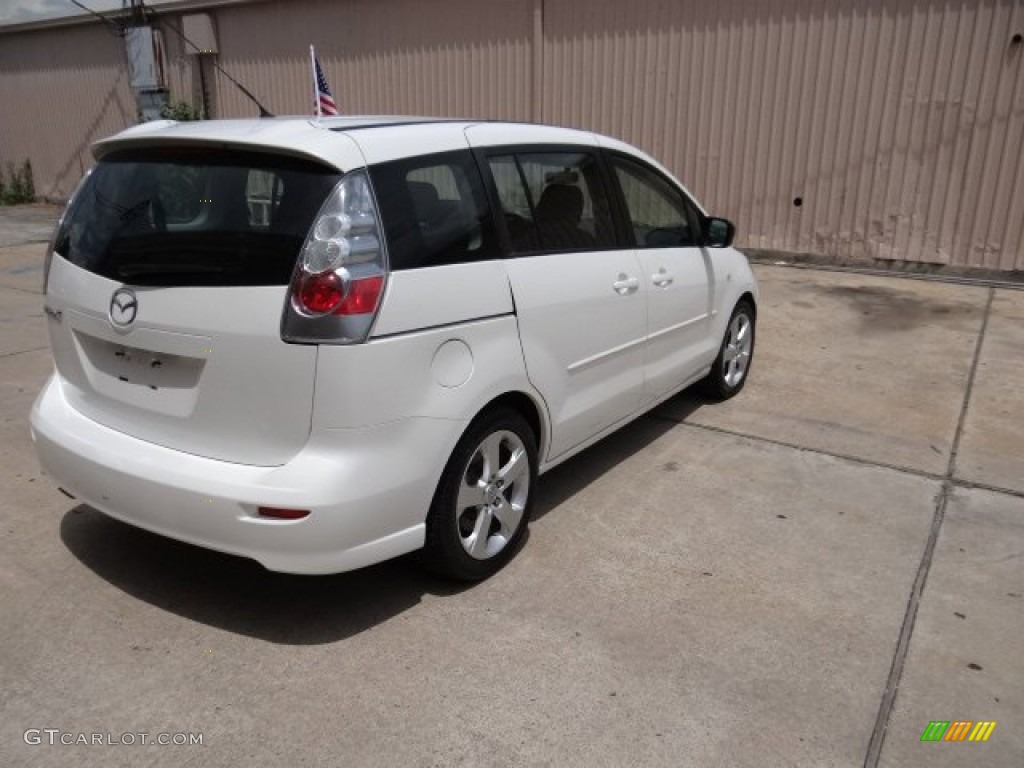 2006 MAZDA5 Sport - Whitewater Pearl / Black photo #5