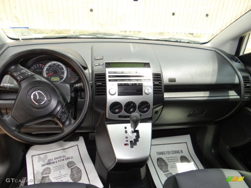 2006 MAZDA5 Sport - Whitewater Pearl / Black photo #8