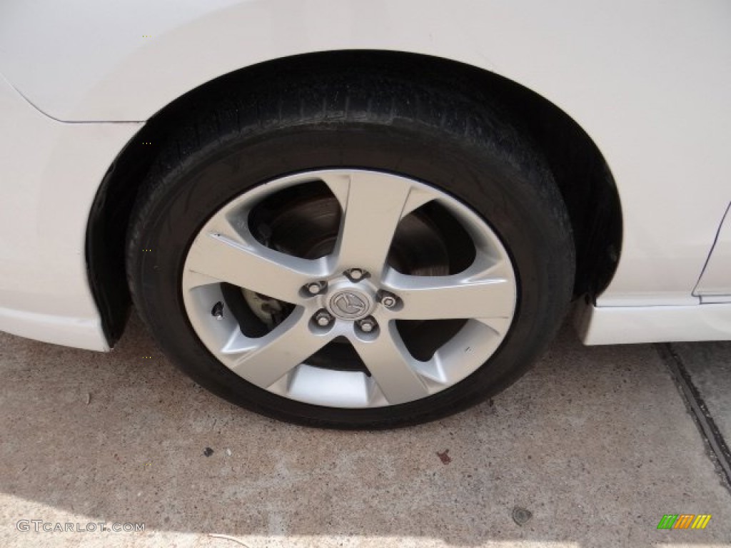 2006 MAZDA5 Sport - Whitewater Pearl / Black photo #12